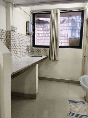 Kitchen in 1 RK Apartment at Krishna Galaxy Santacruz, Santacruz East – for Rent