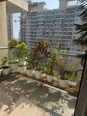 Balcony in 3.5 BHK Apartment at Paras Irene, Sector 70a – for Rent