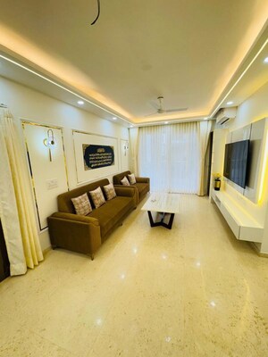 Living Room in 3.5 BHK Builder Floor at DLF Gardencity Enclave, Sector 93 – for Sale