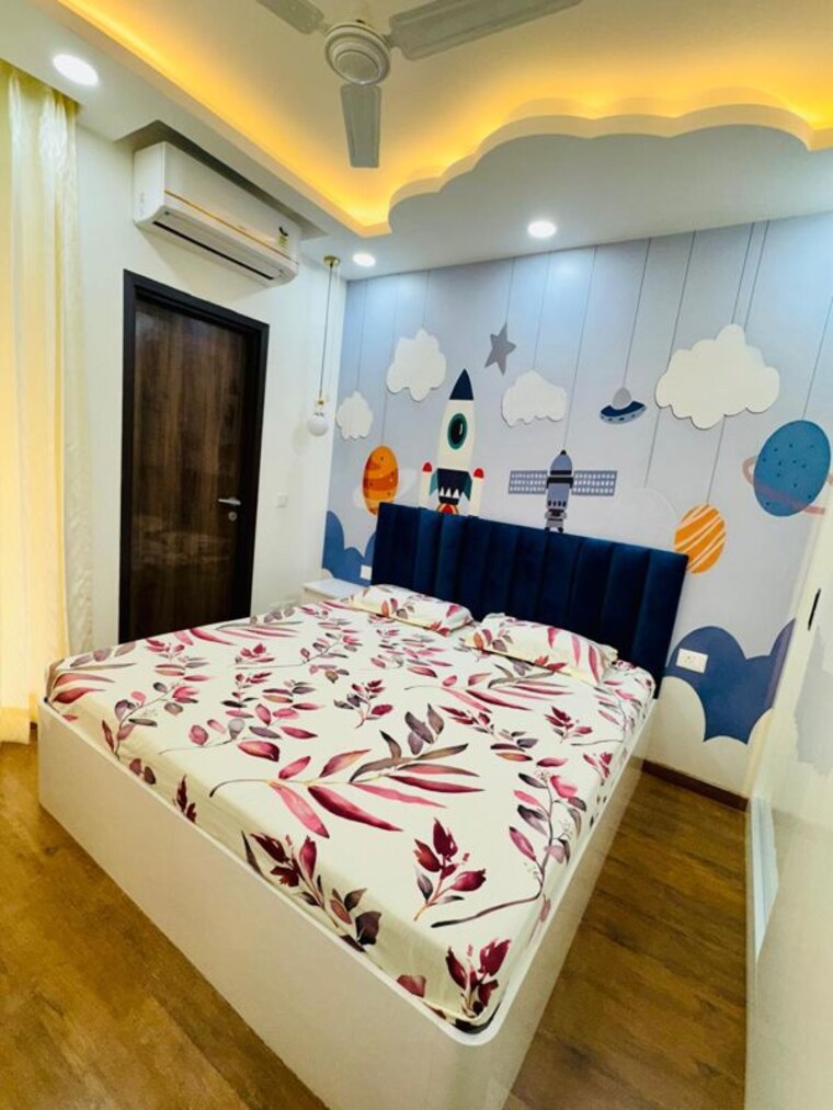 Bedroom, dlf-gardencity-enclave 3.5 Bedroom 1640 Sq.Ft. Builder Floor In Sector 93 Gurgaon 10356648