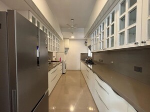 Kitchen in 4 BHK Apartment at Rustomjee Seasons Bandra East, Bandra East – for Rent