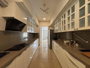 Kitchen in 4 BHK Apartment at Rustomjee Seasons Bandra East, Bandra East – for Rent