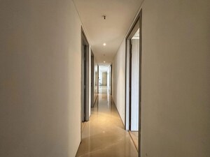 Building Lobby in 4 BHK Apartment at Rustomjee Seasons Bandra East, Bandra East – for Rent