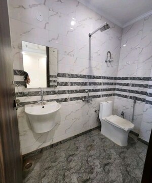 Bathroom in 1 BHK Apartment at Chattarpur – for Rent