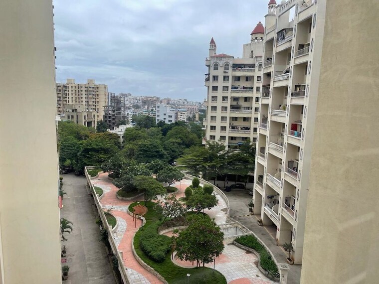 Exterior View, kumar-palmgrove 3 Bedroom 1450 Sq.Ft. Apartment In Kondhwa Pune 9046878
