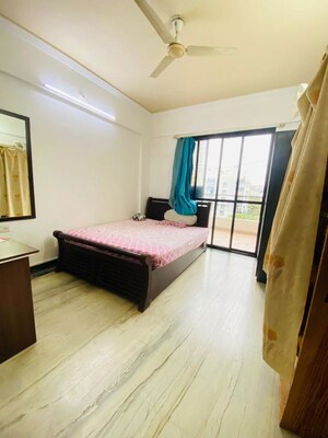 Master Bedroom in 3 BHK Apartment at Nancy Towers, Wanowrie – for Sale