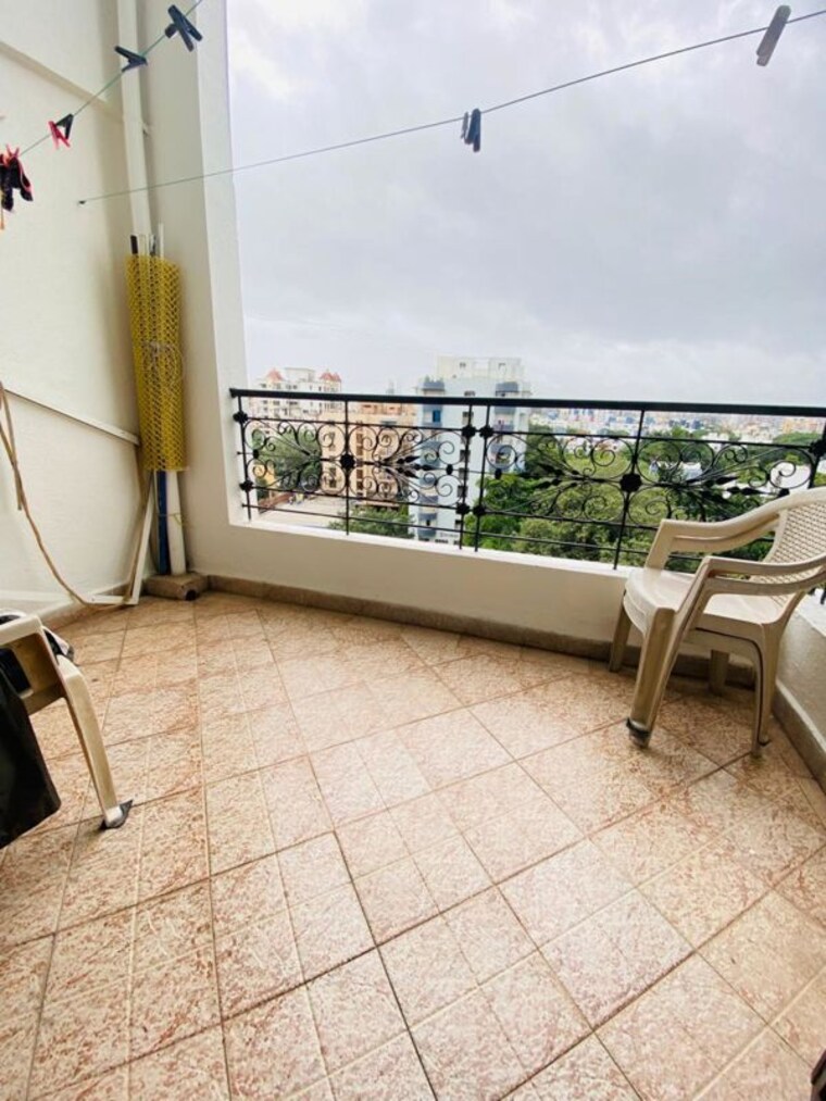 Balcony, nancy-towers 3 Bedroom 1600 Sq.Ft. Apartment In Wanowrie Pune 9046894