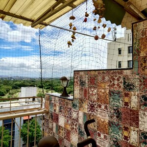 Balcony in 2 BHK Apartment at Oxford Village Condominium, Wanowrie – for Sale