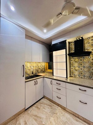 Kitchen in 3 BHK Builder Floor at Safdarjung Enclave – for Sale