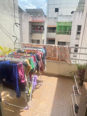 Balcony in 2.5 BHK Apartment at Kumar Sansar, Kondhwa – for Sale