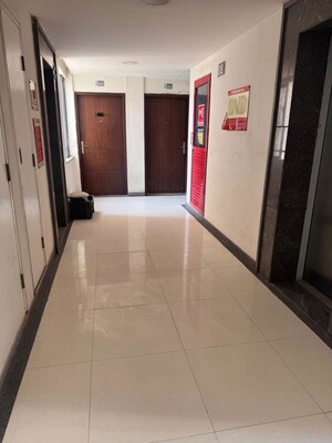 Building Lobby in 2 BHK Apartment at Godrej Oasis, Sector 88a – for Rent