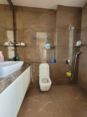 Bathroom in 3 BHK Apartment at Runwals The Reserve, Worli – for Sale