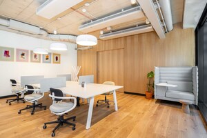 Team Area in  Office Space at Myscape Weave, Puppalaguda – for Rent