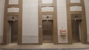 Building Lobby in 3 BHK Apartment at Indiabulls Sky Forest, Lower Parel – for Sale