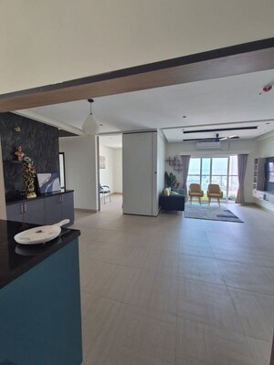 Hall in 3 BHK Apartment at Puravankara Purva Atmosphere, Thanisandra Main Road – for Sale
