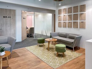 Kitchen in  Office Space at Sector 142 – for Rent