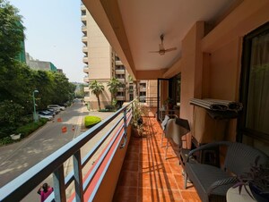 Balcony in 3 BHK Apartment at Omaxe Heights, Sector 86 – for Sale