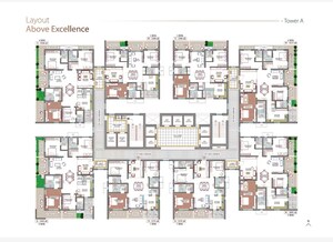 Master Plan in 4 BHK Apartment at Yula Globus Neo, Kokapet – for Sale