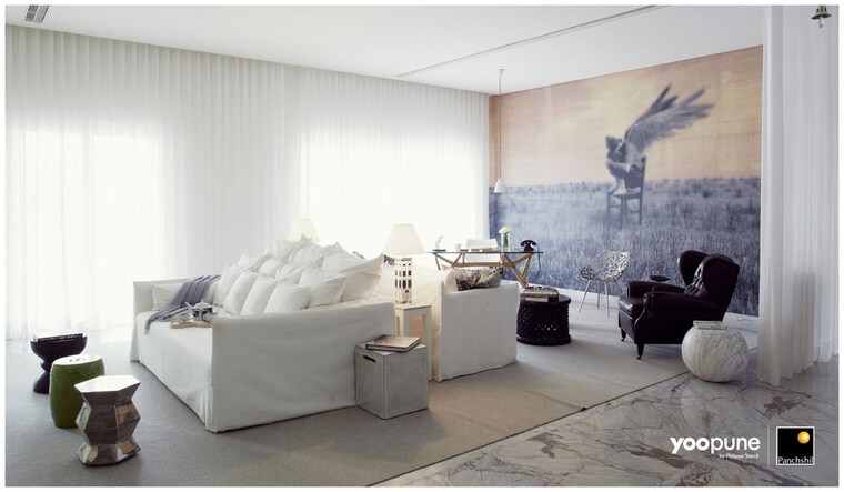 Living Room, panchshil-yoopune 4 Bedroom 5893 Sq.Ft. Apartment In Hadapsar Pune 10356828