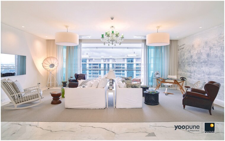 Living Room, panchshil-yoopune 4 Bedroom 5893 Sq.Ft. Apartment In Hadapsar Pune 10356828
