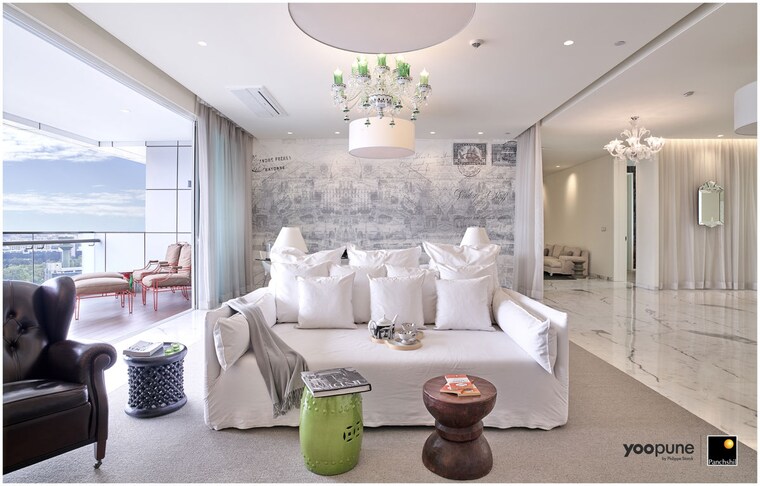 Living Room, panchshil-yoopune 4 Bedroom 5893 Sq.Ft. Apartment In Hadapsar Pune 10356828