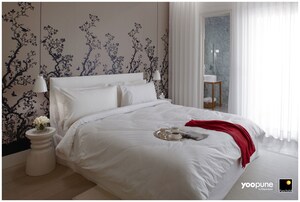 Bedroom in 4 BHK Apartment at Panchshil YooPune, Hadapsar – for Rent