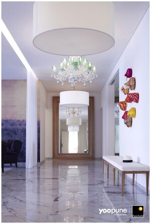 4 BHK Apartment – Entrance View at Panchshil YooPune, Hadapsar - for Rent