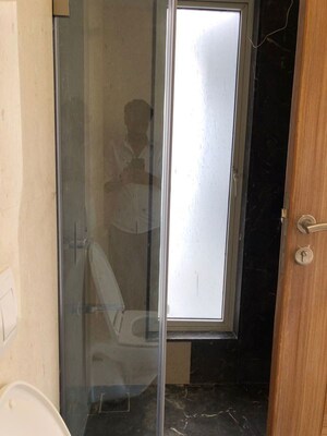 Bathroom in 2 BHK Apartment at Gauri Excellency, Kandivali West – for Rent