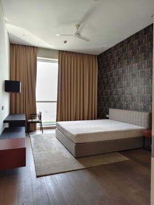 Bedroom in 4 BHK Apartment at Panchshil YooPune, Hadapsar – for Rent