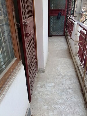 Balcony in 3 BHK Builder Floor at Malviya Nagar – for Rent