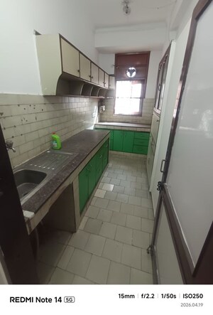 Kitchen in 3 BHK Builder Floor at Kalkaji – for Rent