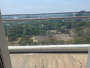 Balcony in 3.5 BHK Apartment at Sagitarius Bluegrass Residences Tower 2, Kalyani Nagar – for Rent