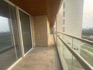 Balcony in 4 BHK Apartment at Sagitarius Bluegrass Residences Tower 2, Kalyani Nagar – for Rent