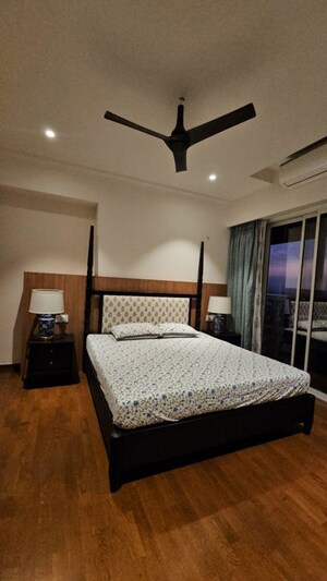 Bedroom in 3.5 BHK Apartment at Sagitarius Bluegrass Residences Tower 2, Kalyani Nagar – for Rent