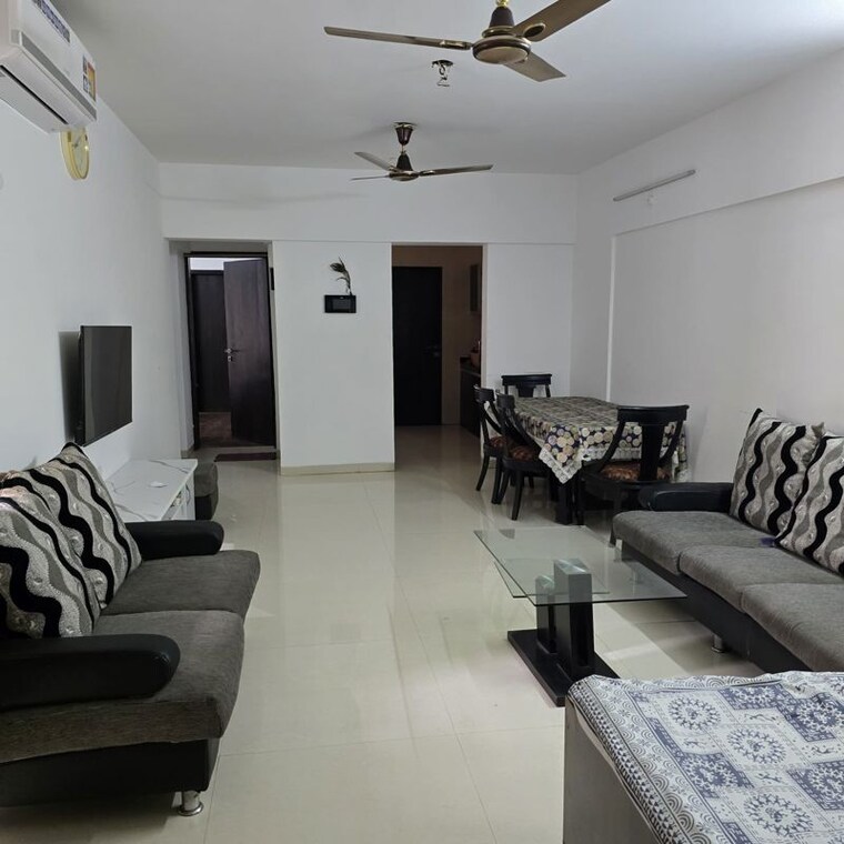 Living Room, gini-viviana 2 Bedroom 1100 Sq.Ft. Apartment In Balewadi Pune 10356935
