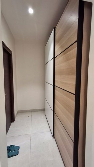 Staircase in 4 BHK Villa at Magna Majestic Meadows, Osman Nagar – for Rent
