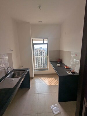 Kitchen in 1 BHK Apartment at Nahar Amaryllis Towers and Plaza, Chandivali – for Rent