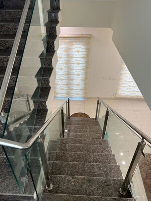 Staircase in 5 BHK Villa at Mantri Group Mantri Euphoria, Narsingi – for Rent