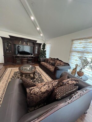Living Room in 5 BHK Villa at Mantri Group Mantri Euphoria, Narsingi – for Rent