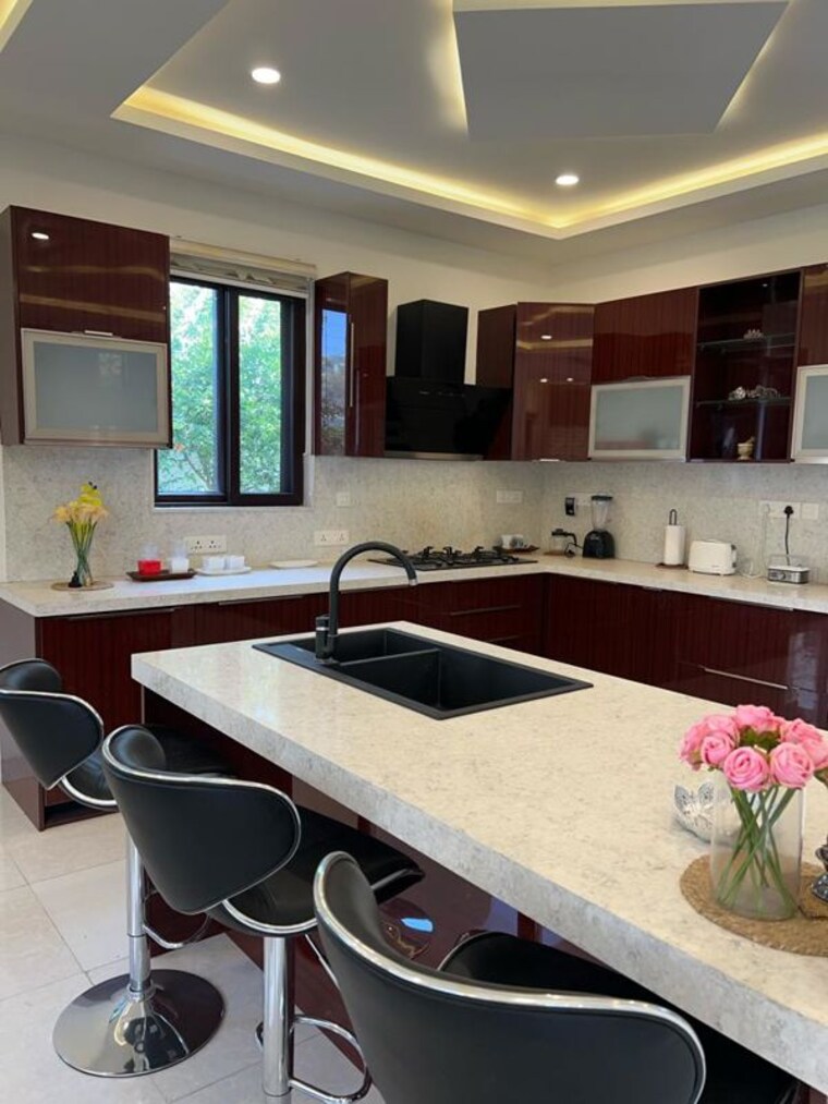 Kitchen, mantri-group-mantri-euphoria 5 Bedroom 3150 Sq.Ft. Villa In Narsingi Hyderabad 10356955