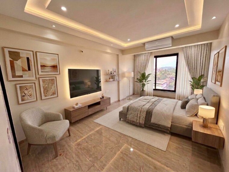 Master Bedroom, panaji 3 Bedroom 1740 Sq.Ft. Apartment In Panaji Goa 10307503
