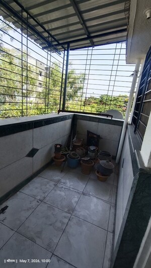 Balcony in 2 BHK Apartment at Manas Bunglow, Dhayari – for Rent