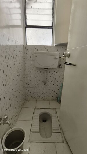 Bathroom in 2 BHK Apartment at Manas Bunglow, Dhayari – for Rent