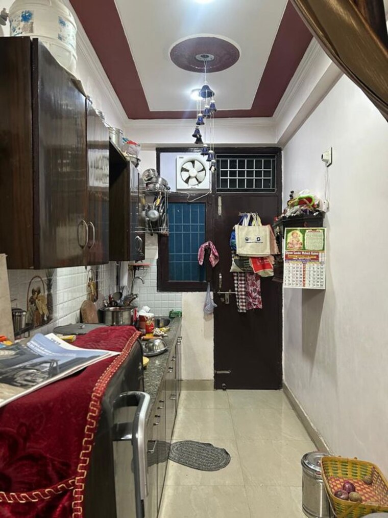 Kitchen, maan-sona-apartments 1 Bedroom 600 Sq.Ft. Builder Floor In Shahberi Greater Noida 10357048