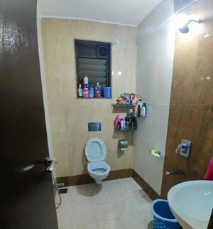 Bathroom in 2 BHK Apartment at Priyankas Hill View Residency, Cbd Belapur Sector 30 – for Sale