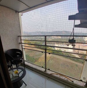 Balcony in 2 BHK Apartment at Priyankas Hill View Residency, Cbd Belapur Sector 30 – for Sale