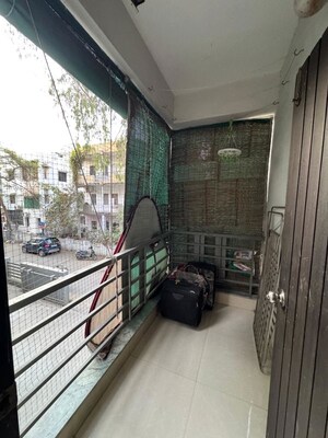 Balcony in 3 BHK Apartment at Ambawadi – for Rent