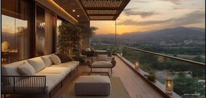 Balcony in 3.5 BHK Apartment at Lodha Camelot, Wagholi – for Sale