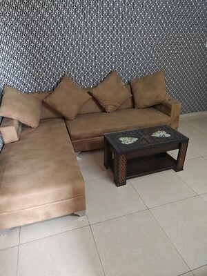 Living Room in 2 BHK Apartment at Sushma Joynest ZRK, Ghazipur – for Rent