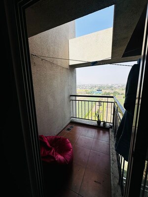 Balcony in 2.5 BHK Apartment at Sai Samarth Sarisha, Punawale – for Rent